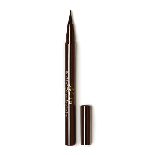 Waterproof Liquid Eye Liner, Stay All Day Makeup with Fine Brush Tip Lasting Sat