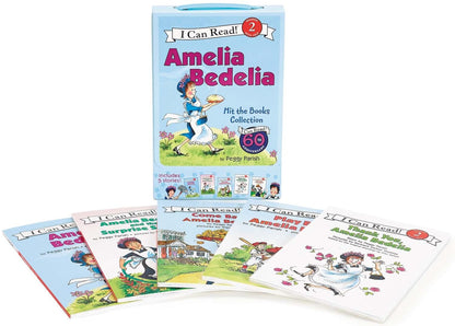 Amelia Bedelia 5-Book I Can Read Box Set #1: Amelia Bedelia Hit the Books (I Can