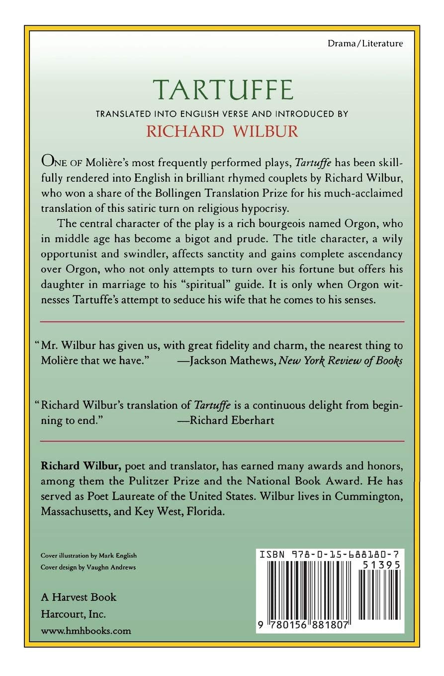 Tartuffe, by Moliere