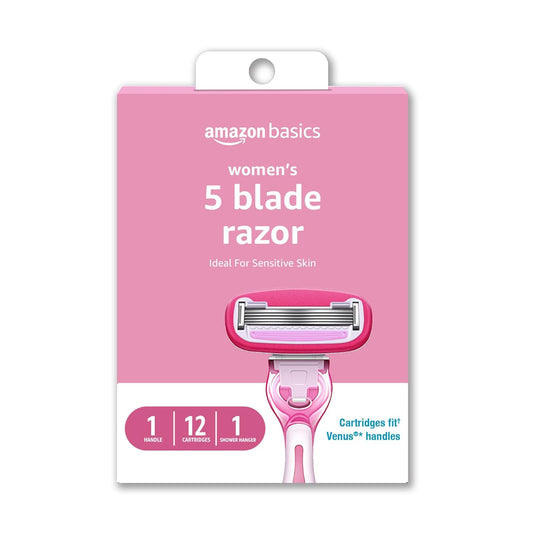 Women'S 5 Blade FITS Razor for Women, FITS  Handle and Venus Handles, Includes 1