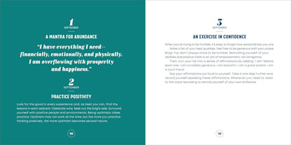 A Year of Positive Thinking: Daily Inspiration, Wisdom, and Courage, a Guide to