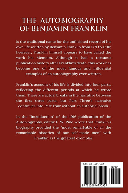 The Autobiography of Benjamin Franklin