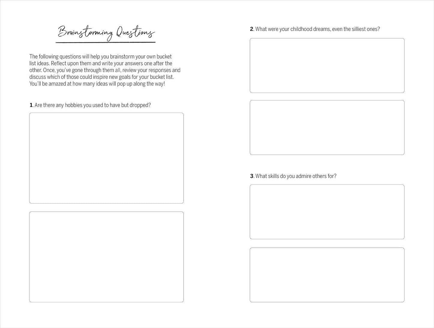 Our Bucket List: a Journal for Couples: Create Your Dream Life Together and Reco