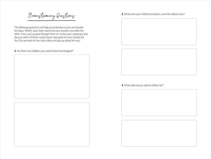 Our Bucket List: a Journal for Couples: Create Your Dream Life Together and Reco