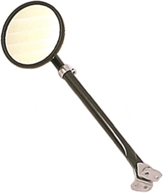 | 11001.01 | Door Mirror Kit, Arm/Bracket, Round, Black | OE Reference: 663642K | Fits 1941-1964 Fords / Willys / Jeeps