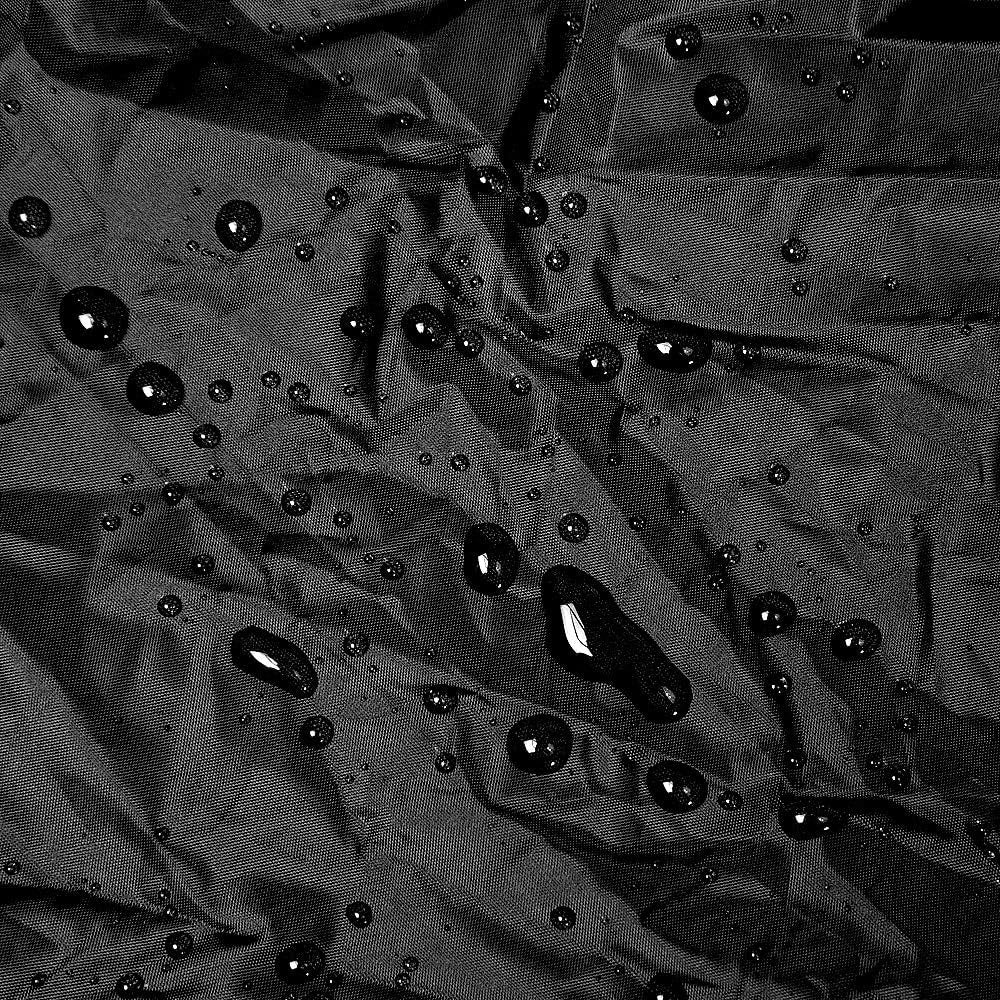 Titan Jet Black Poly 210T Car Cover for Mid-Size SUV 188-206". Waterproof, UV Protection, Scratch Resistant, Driver-Side Zippered Opening. Fits Explorer, Grand Cherokee and More.