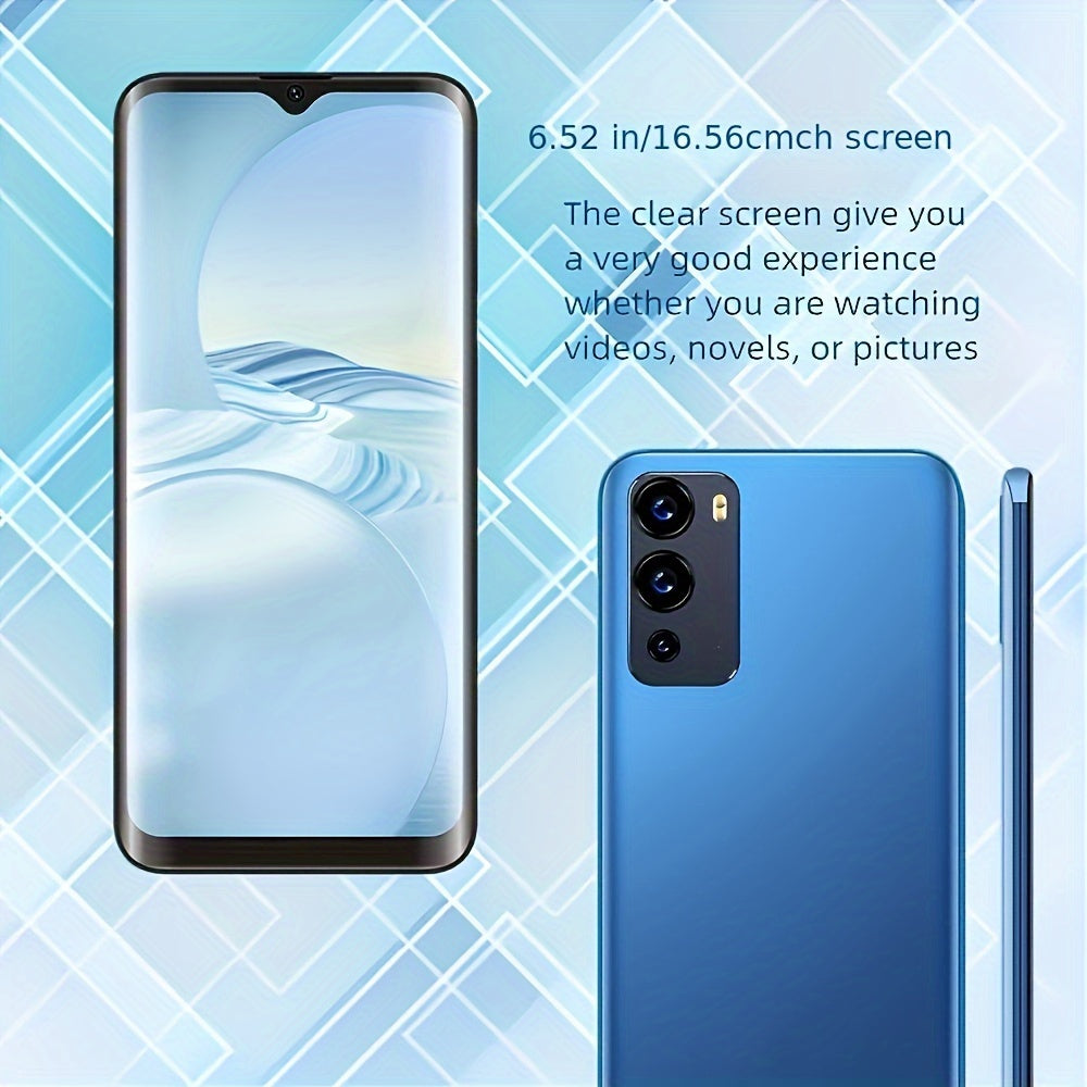 1GB RAM + 16GB ROM HOT12I Unlocked Smartphone with 6.56-inch Screen, Dual SIM, 3G/4G Support, 3500mAh Battery, Protective Case and American Charger