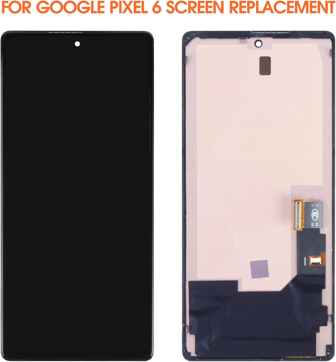 OLED for Google Pixel 6 Screen Replacement for Pixel 6 LCD Display GB7N6 G9S9B16 LCD Digitizer Screen Touch Assembly Repair Parts