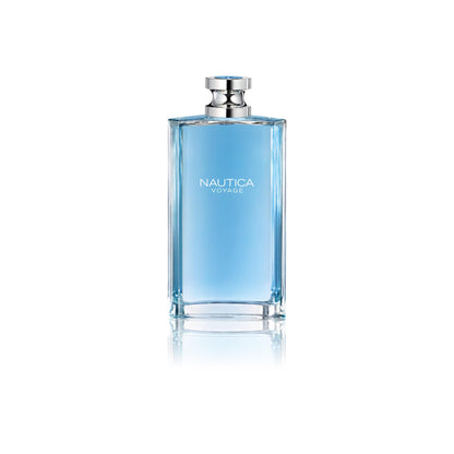 Nautica Voyage Eau De Toilette, Cologne and Fragrance For Men, Fresh, Romantic, Fruity Scent Woody, Aquatic Notes of Apple, Water Lotus, Cedarwood, and Musk Ideal Day Wear, Long Lasting 3.3Fl oz