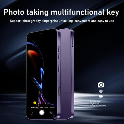16PROMA X 16GB+1TB 6.99" HD Screen Smartphone Unlocked Cell Phone,Battery 7000mAh Unlocked The Phone, Android 14 Fingerprint Button Unlock/GPS/Dual SIM/5G/Face ID(Desert Titanium)