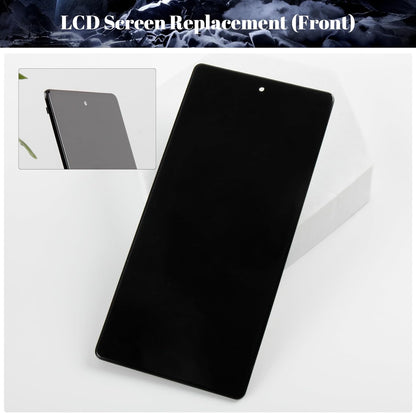 TFT for Google Pixel 6 LCD Display for Google Pixel 6 Screen Replacemet for GB7N6, G9S9B16, G9S9B, GR1YH Touch Screen Digitizer Display Assembly Repair Kits Without Frame(Black,NO Fingerprint)