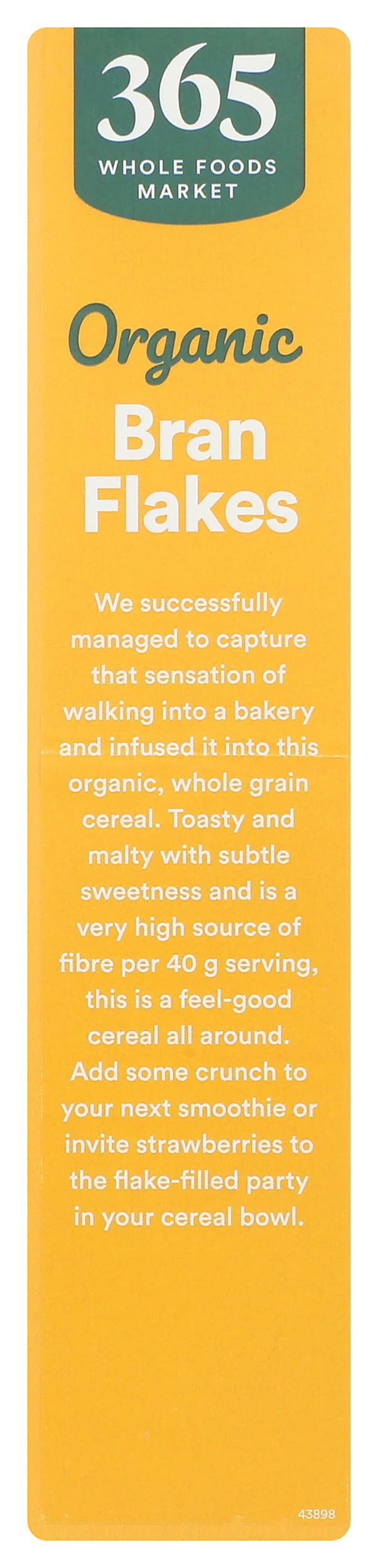 365 by Whole Foods Market, Organic Bran Flakes Cereal, 15 Ounce