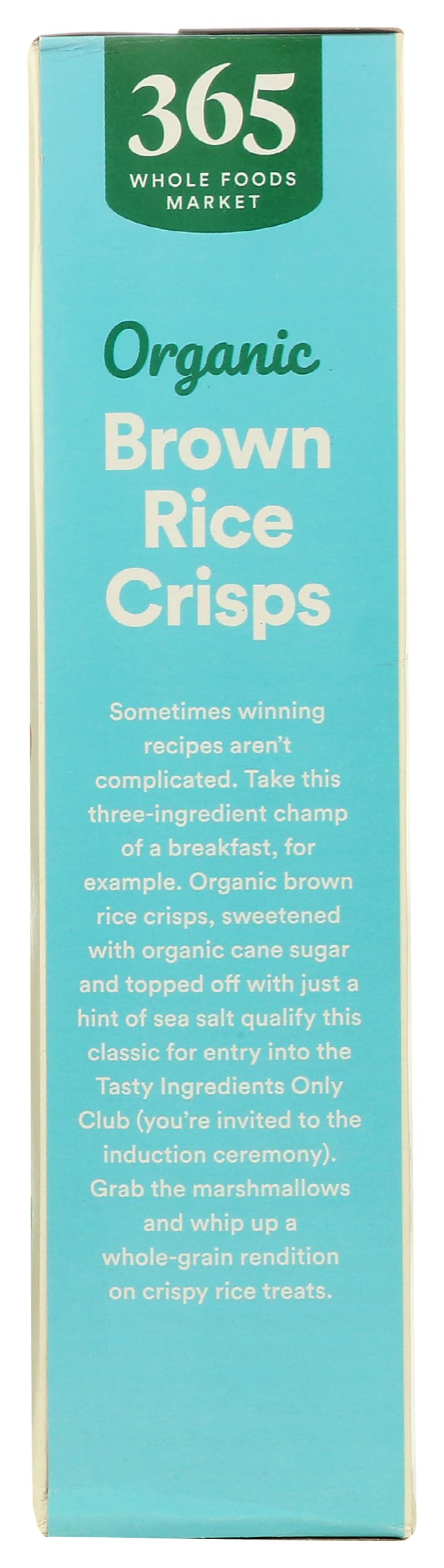 365 by Whole Foods Market, Organic Brown Rice Crisps Cereal, 12 Ounce