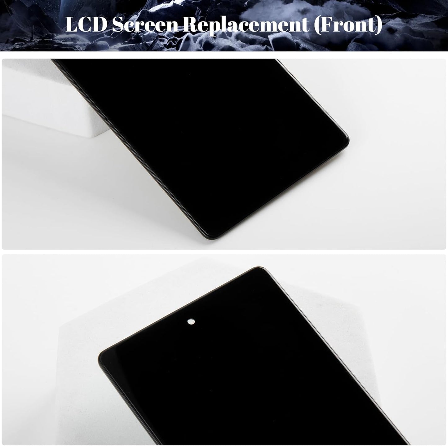 TFT for Google Pixel 6 LCD Display for Google Pixel 6 Screen Replacemet for GB7N6, G9S9B16, G9S9B, GR1YH Touch Screen Digitizer Display Assembly Repair Kits Without Frame(Black,NO Fingerprint)