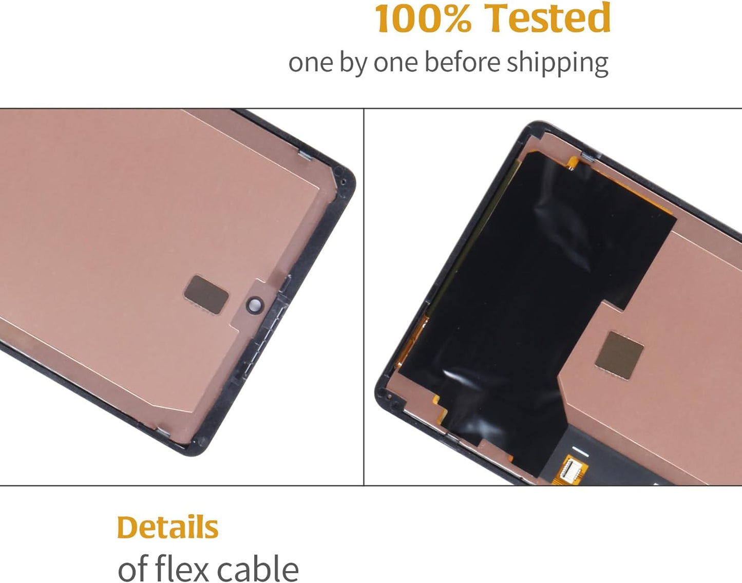 OLED for Google Pixel 6 6.4" Screen Replacement with Frame (Fingerprint Cable Transfer Required) Display Assembly with Touch Digitizer Repair Tools Kit GB7N6 G9S9B16 G9S9B GR1YH