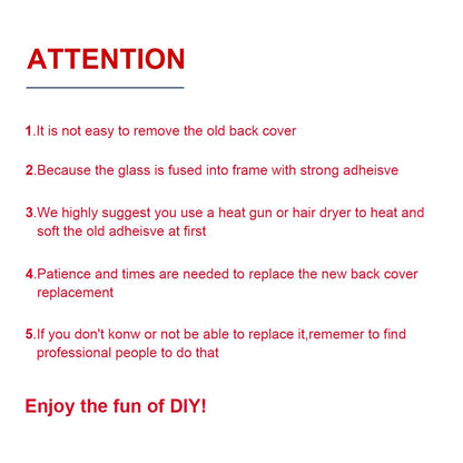 OEM Rear Cover Back Glass Replacement for iPhone 13 pro max 6.7 inches (Graphite) All Carriers with Pre-Installed Adhesive and Repairing Tool Kits