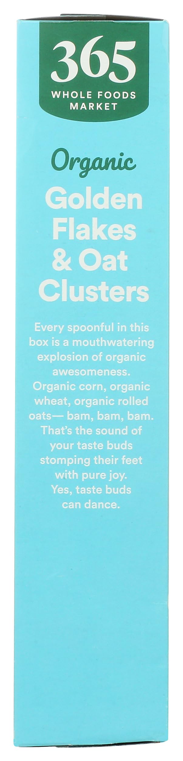 365 By Whole Foods Market, Organic Golden Flakes & Oat Clusters, 12 Ounce