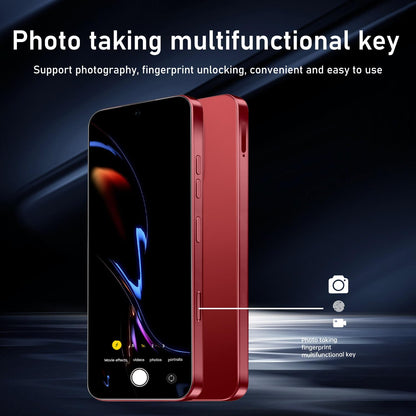 16PROMA X 16GB+1TB 6.99" HD Screen Smartphone Unlocked Cell Phone,Battery 7000mAh Unlocked The Phone, Android 14 Fingerprint Button Unlock/GPS/Dual SIM/5G/Face ID(Desert Titanium)