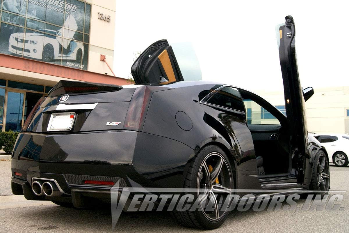 Vertical Doors ® - Vertical Lambo Door Conversion Kit for Cadillac CTS 2008-2014 2DR (CTS-V) (VDCCADCTSV0814)