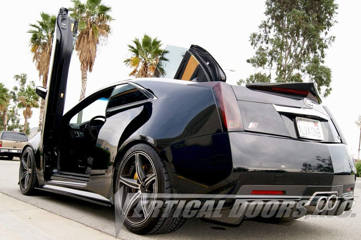 Vertical Doors ® - Vertical Lambo Door Conversion Kit for Cadillac CTS 2008-2014 2DR (CTS-V) (VDCCADCTSV0814)