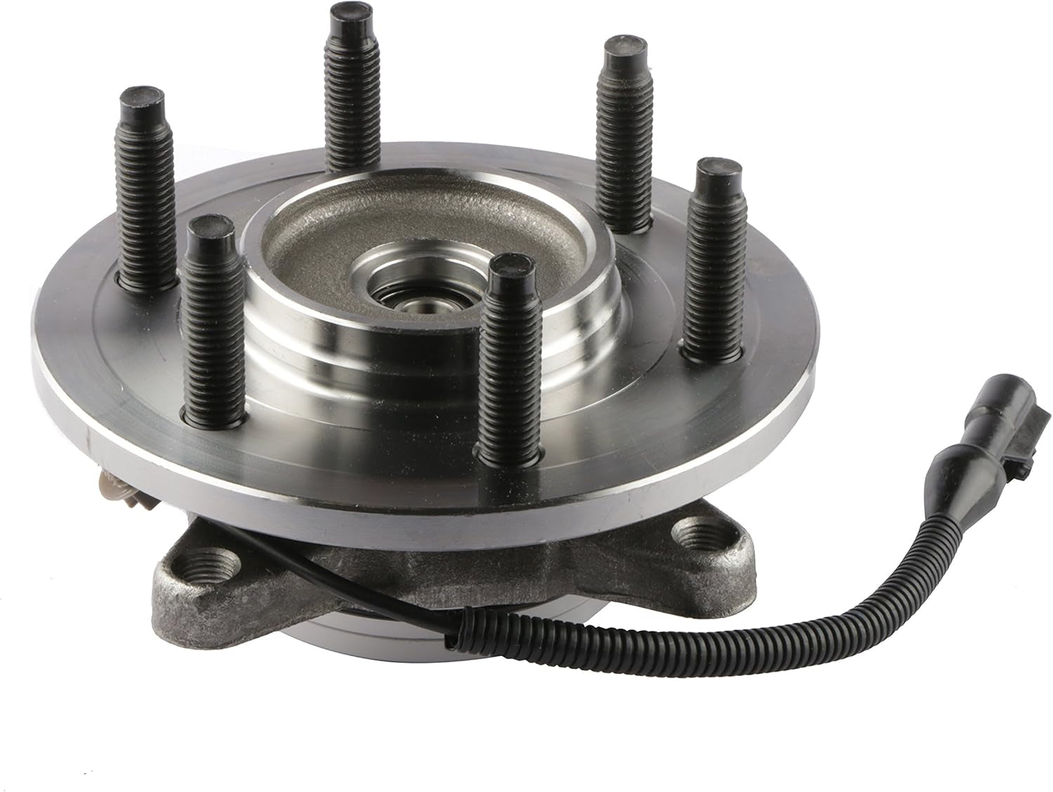 Wheel Bearing Hub Front Wheel Hub and Bearing Assembly 515079 Compatible for F-150 Heritage Expedition W/Abs 4WD 4X4 6 Lug