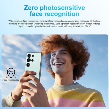 SZV I25 Ultra Unlocked Cell Phone,12+512GB 5G Unlocked Phone, Built in Pen Android 14 Battery 7000mAh 6.99" HD Screen Smartphone, Dual SIM/Face ID/Fingerprint Lock/GPS (Cyan, 12+512)