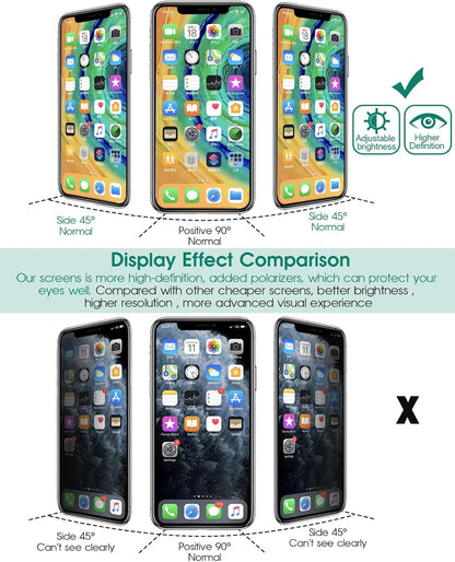 OLED for Google Pixel 6 Pro Screen Replacement for Google Pixel 6 Pro LCD Digitizer Repair Kits for Google Pixel 6 Pro GLUOG G8VOU Touch Screen Display Assembly Replacement with Frame(Black)