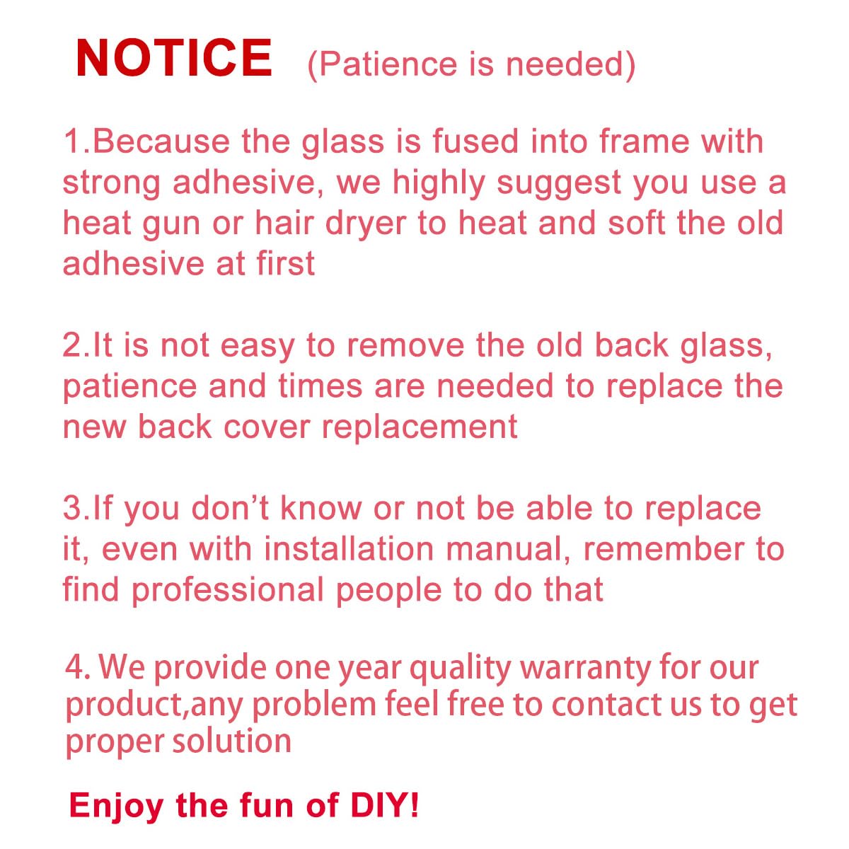 OEM Rear Cover Back Glass Replacement for iPhone 13 pro max 6.7 inches (Graphite) All Carriers with Pre-Installed Adhesive and Repairing Tool Kits