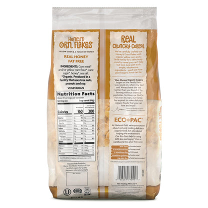 Nature's Path Organic Fruit Juice Corn Flakes, 26.4 oz (Pack of 1) Gluten Free, Non-GMO, Earth Friendly Packaging