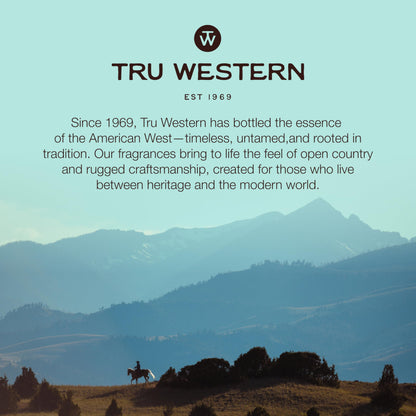 Tru Fragrance Beauty Yellowstone Ride Men's Cologne, 3.4 fl oz (100 ml) - Vibrant, Smokey, Rugged
