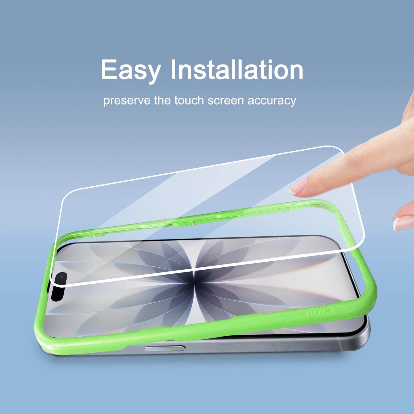 Ailun 2 Pack Screen Protector for iPhone 13 [6.1 inch Display] with 2 Pack Tempered Glass Camera Lens Protector,[9H Hardness]-HD