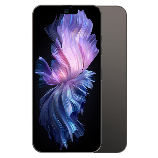 14PROMA X Unlocked Cell Phone,Long Battery Life 6.82" HD Screen Unlocked Phones,Android13 12+512GB Smartphone with 128G Memory Card,Dual SIM/Fingerprint Lock/Face ID/GPS (Purple)