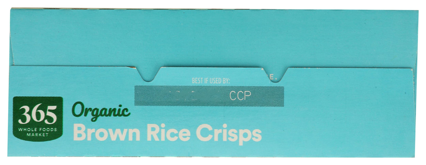365 by Whole Foods Market, Organic Brown Rice Crisps Cereal, 12 Ounce