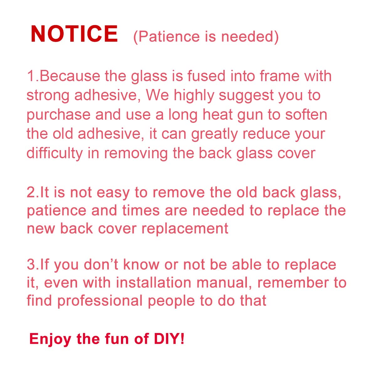 OEM Rear Back Glass Replacement (Pacific Blue) Compatible with iPhone 12 pro max 6.7 inches All Carriers with Pre-Installed Adhesive and Repairing Tool Kits