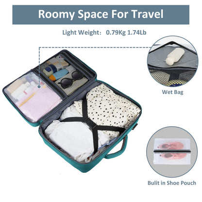 Taygeer Travel Backpack for Women, Carry On Backpack with USB Charging Port & Shoe Pouch, TSA 15.6inch Laptop Mochila Flight Approved, Nurse Bag Casual Daypack for Weekender Business Hiking, Pink