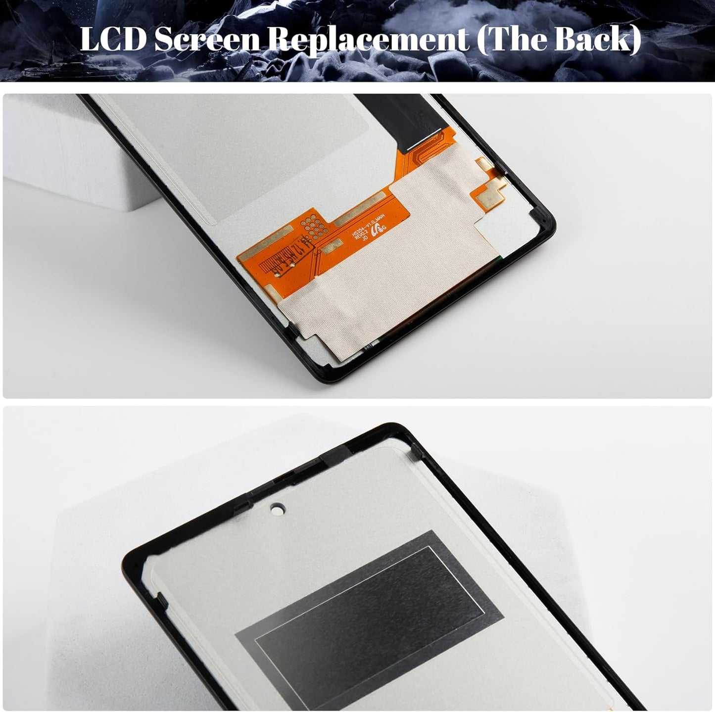 TFT for Google Pixel 6 LCD Display for Google Pixel 6 Screen Replacemet for GB7N6, G9S9B16, G9S9B, GR1YH Touch Screen Digitizer Display Assembly Repair Kits Without Frame(Black,NO Fingerprint)