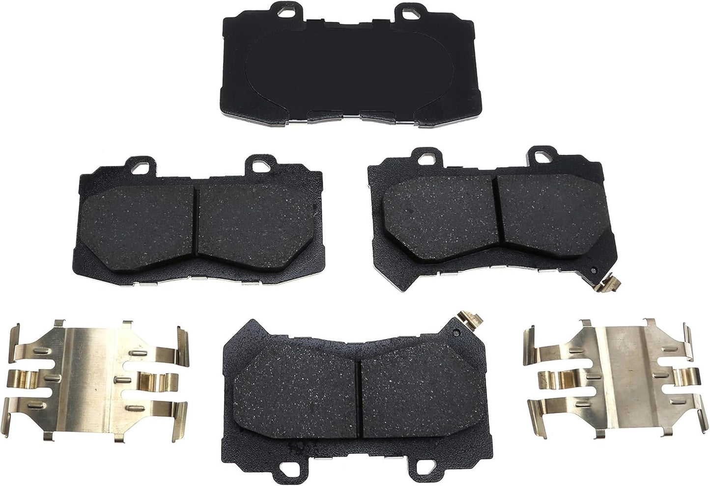 ACDelco Gold 17D1802CH Ceramic Front Disc Brake Pad Set