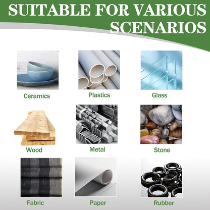 Multi-Purpose Super Glue | 120ml (4oz) High Strength Clear Adhesive with Brush | for Wood, Ceramics, Leather, Plastic | DIY Crafts & Metal Repair