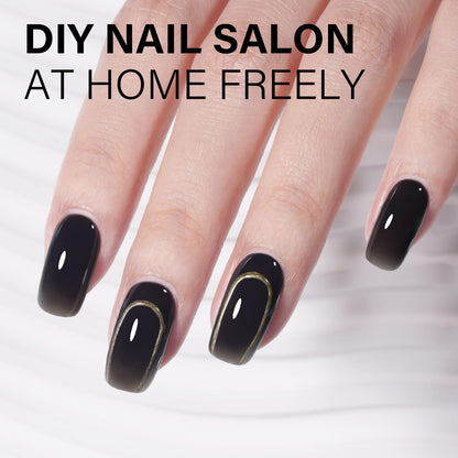 AILLSA Milky Pink Nude Gel Nail Polish, 15ml Translucent Soak Off UV LED Light Cure Gel Polish, Long Lasting for French Nail Art Salon DIY Manicure at Home