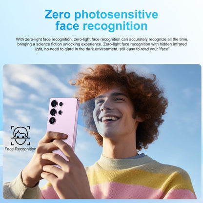 SZV I25 Ultra Unlocked Cell Phone,12+512GB 5G Unlocked Phone, Built in Pen Android 14 Battery 7000mAh 6.99" HD Screen Smartphone, Dual SIM/Face ID/Fingerprint Lock/GPS (Cyan, 12+512)