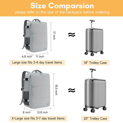 Taygeer Travel Backpack for Women, Carry On Backpack with USB Charging Port & Shoe Pouch, TSA 15.6inch Laptop Mochila Flight Approved, Nurse Bag Casual Daypack for Weekender Business Hiking, Pink