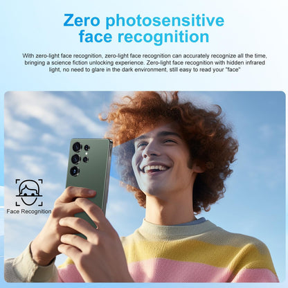 SZV I25 Ultra Unlocked Cell Phone,12+512GB 5G Unlocked Phone, Built in Pen Android 14 Battery 7000mAh 6.99" HD Screen Smartphone, Dual SIM/Face ID/Fingerprint Lock/GPS (Cyan, 12+512)