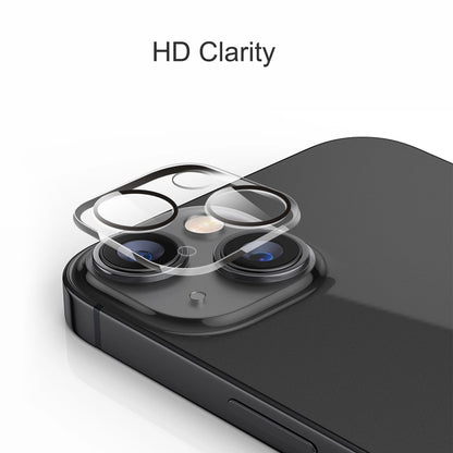 Ailun 2 Pack Screen Protector for iPhone 13 [6.1 inch Display] with 2 Pack Tempered Glass Camera Lens Protector,[9H Hardness]-HD