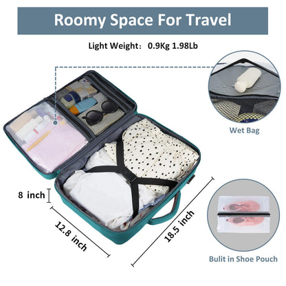 Taygeer Travel Backpack for Women, Carry On Backpack with USB Charging Port & Shoe Pouch, TSA 15.6inch Laptop Mochila Flight Approved, Nurse Bag Casual Daypack for Weekender Business Hiking, Pink