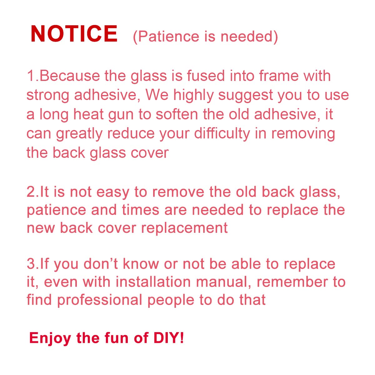 OEM Rear Cover Back Glass Replacement for iPhone 13 pro max 6.7 inches (Graphite) All Carriers with Pre-Installed Adhesive and Repairing Tool Kits