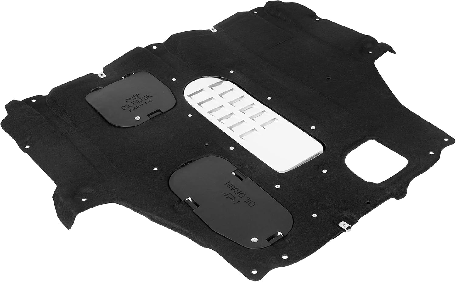 New Engine Splash Shield Guard Compatible with 2012 2013 2014 2015 2016 Dodge Dart Replace for Part Number 68082724AH CH1228150