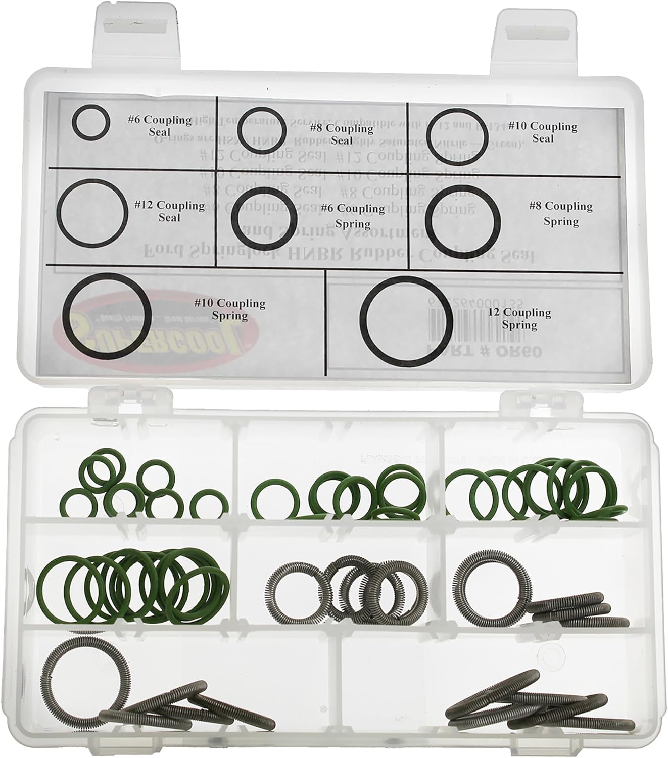 OR60 A/C Springlock and HNBR O-Ring Assortment for Ford - 60 Piece