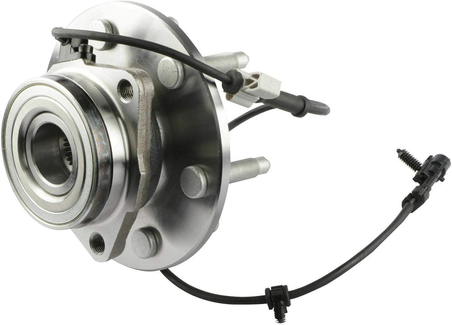 Wheel Bearing Hub Front Assembly 515036X2 Compatible for GMC Sierra 1500 Only for 4WD with ABS 6 Lug (Set of 2)