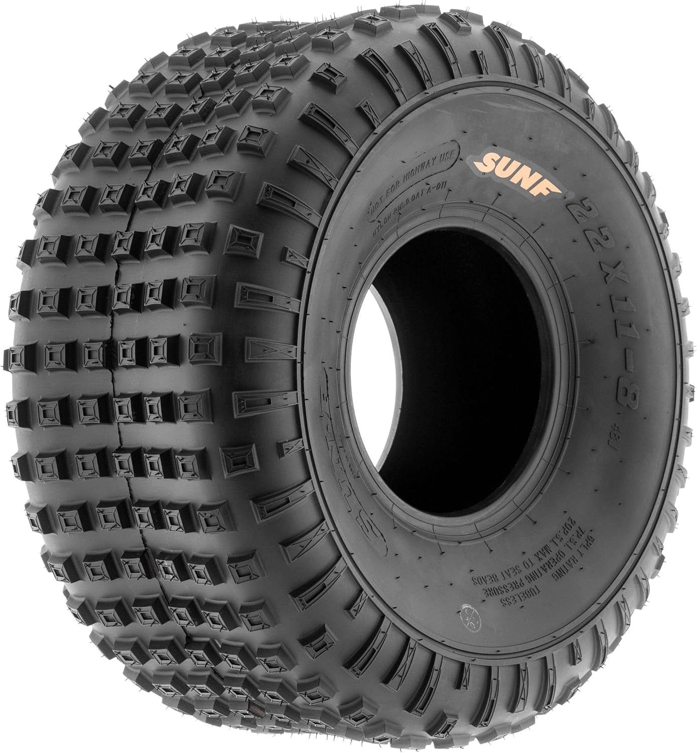 15X7-6 15X7X6 Loose Terrain Hardpack ATV UTV Tire 6 PR A011 - SET of 4
