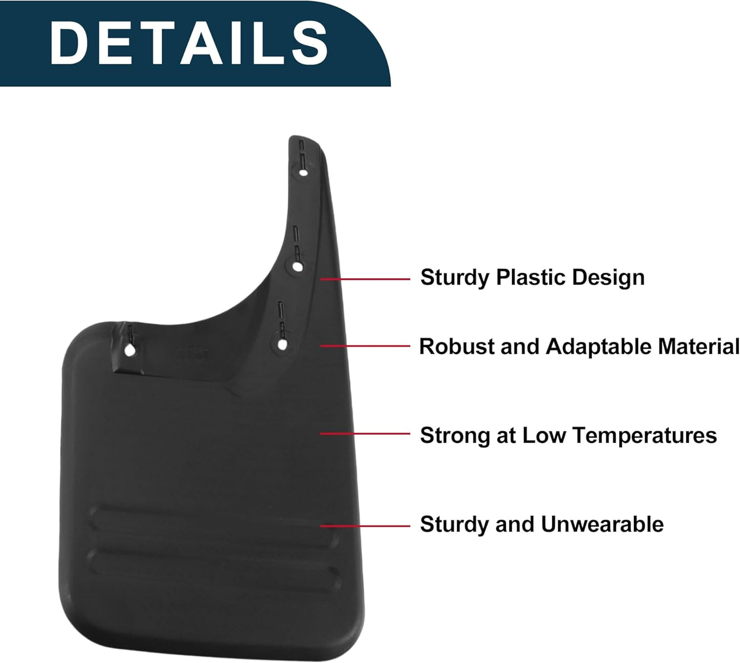 Mud Flaps Splash Guards for Toyota Hilux Vigo 2006-2014 2 Front & Rear Mud Guards W/Mount Accessories